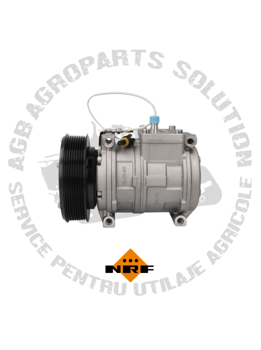 Compresor AC aer conditionat John Deere NRF AH169875 RE46609 RE69716 SE501459 TY24304 TY6764 NRF32661