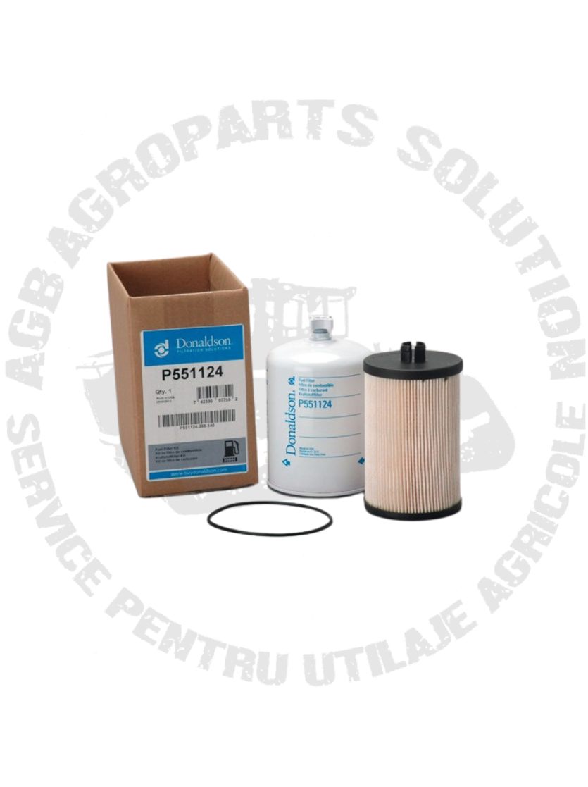 Filtru combustibil KIT John Deere Donaldson RE525523 RE520906 RE523236 RE541746 RE541747 P551124