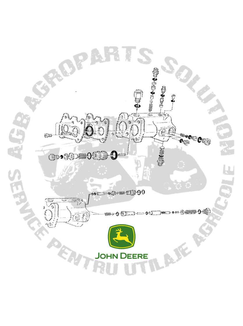 Kit garnituri pompa valva franare RE158122 RE60707