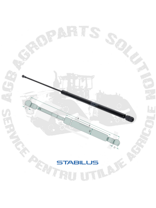 Telescop capota John Deere STABILUS AL231077 AL215748 AL210175 CA434747