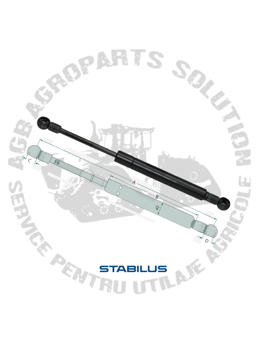 Telescop usa John Deere STABILUS RE234165 RE44680 592285 CA592285