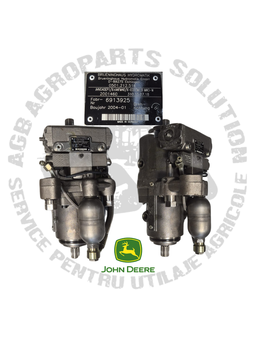 Unitate hidrostatica cutie de viteze John Deere AutoPowr IVT ECCOM 1.8 AL159834 0501212516 2092202026