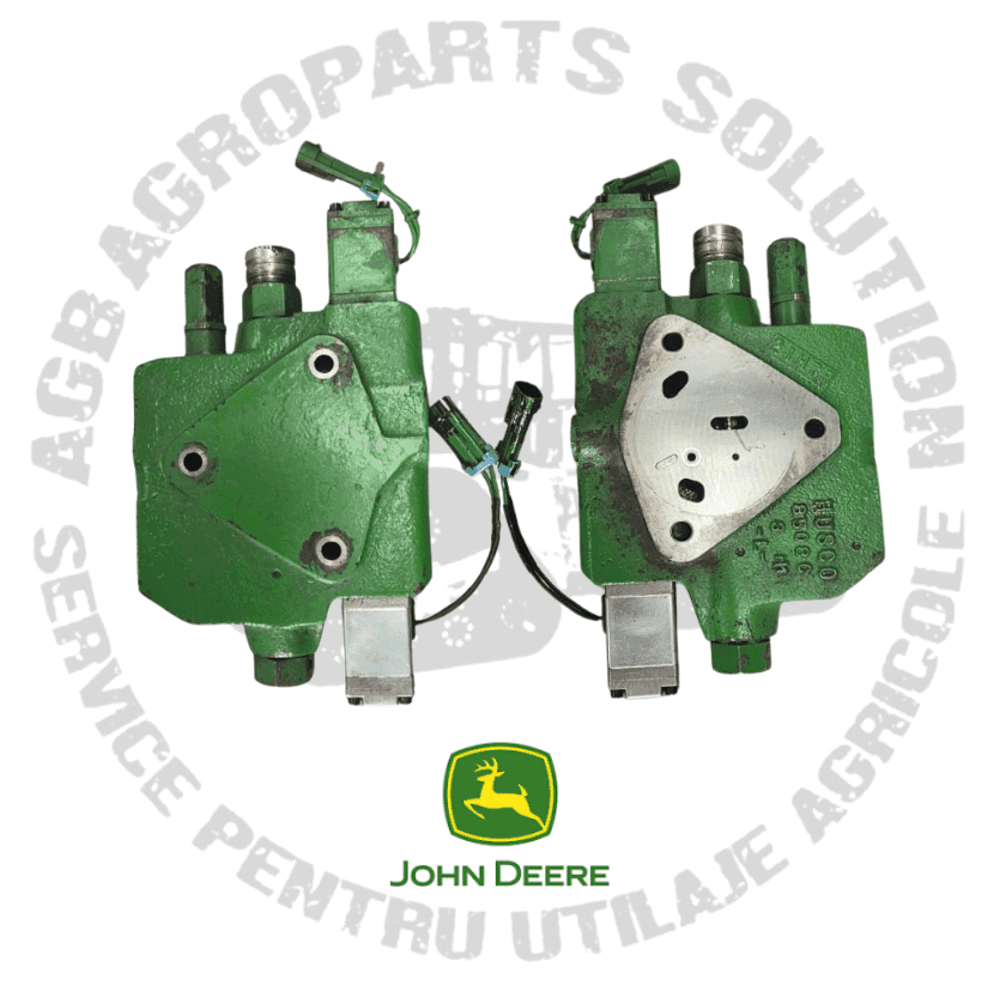 Distribuitor valva hidraulica ridicare tiranti John Deere RE176785 RE215491