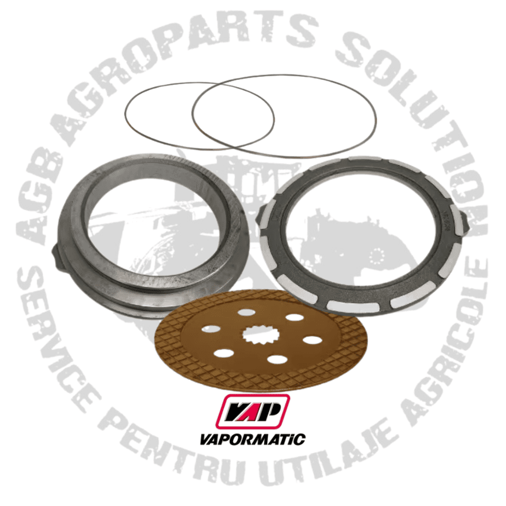 Kit piston disc placa franare John Deere Vapormatic R333928 R125127 AL226241 RE160072 RE70175 RE186966 R333929 R125128 VPJ7389