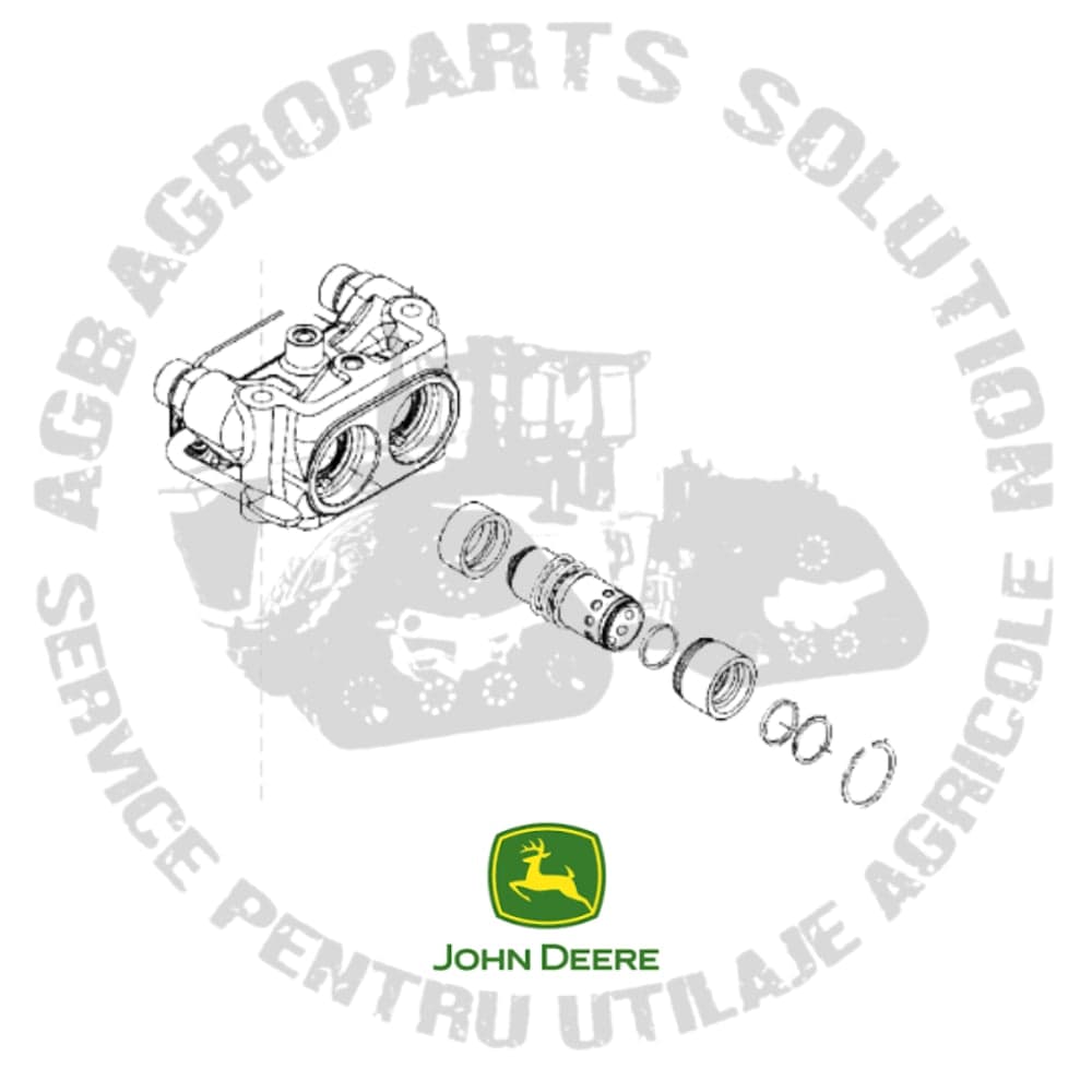 Cupla distribuitor SCV John Deere RE34183 RE200284