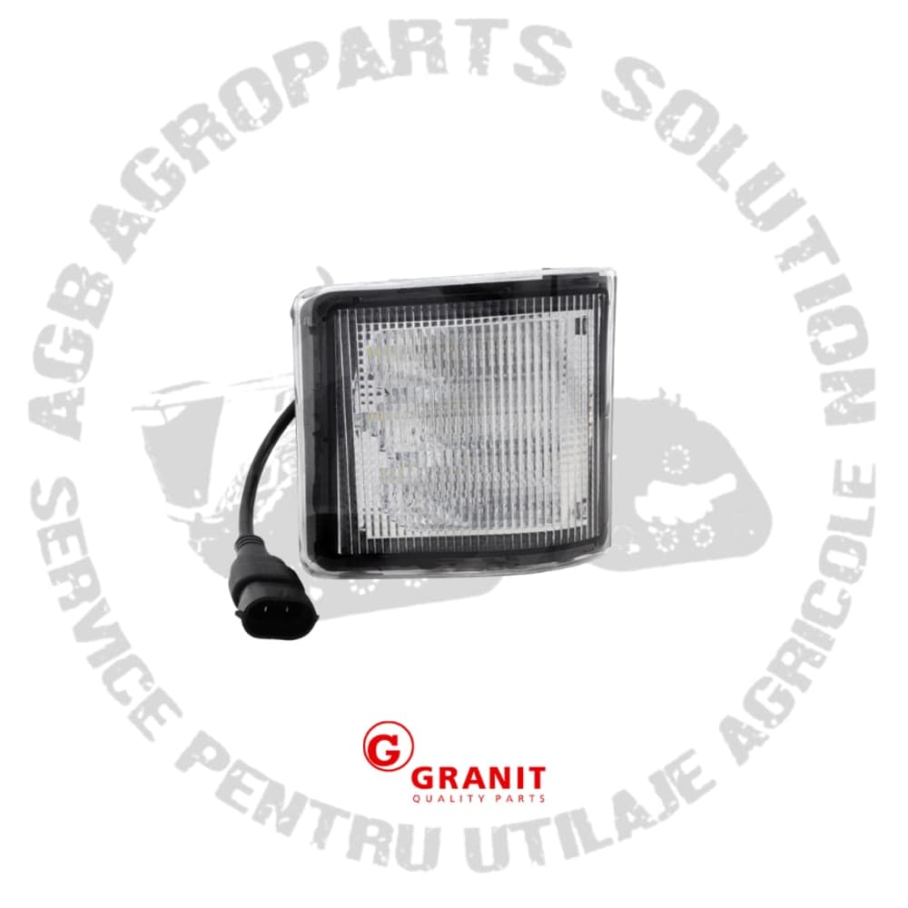 Far lateral dreapta capota LED H11 John Deere Granit AL78178
