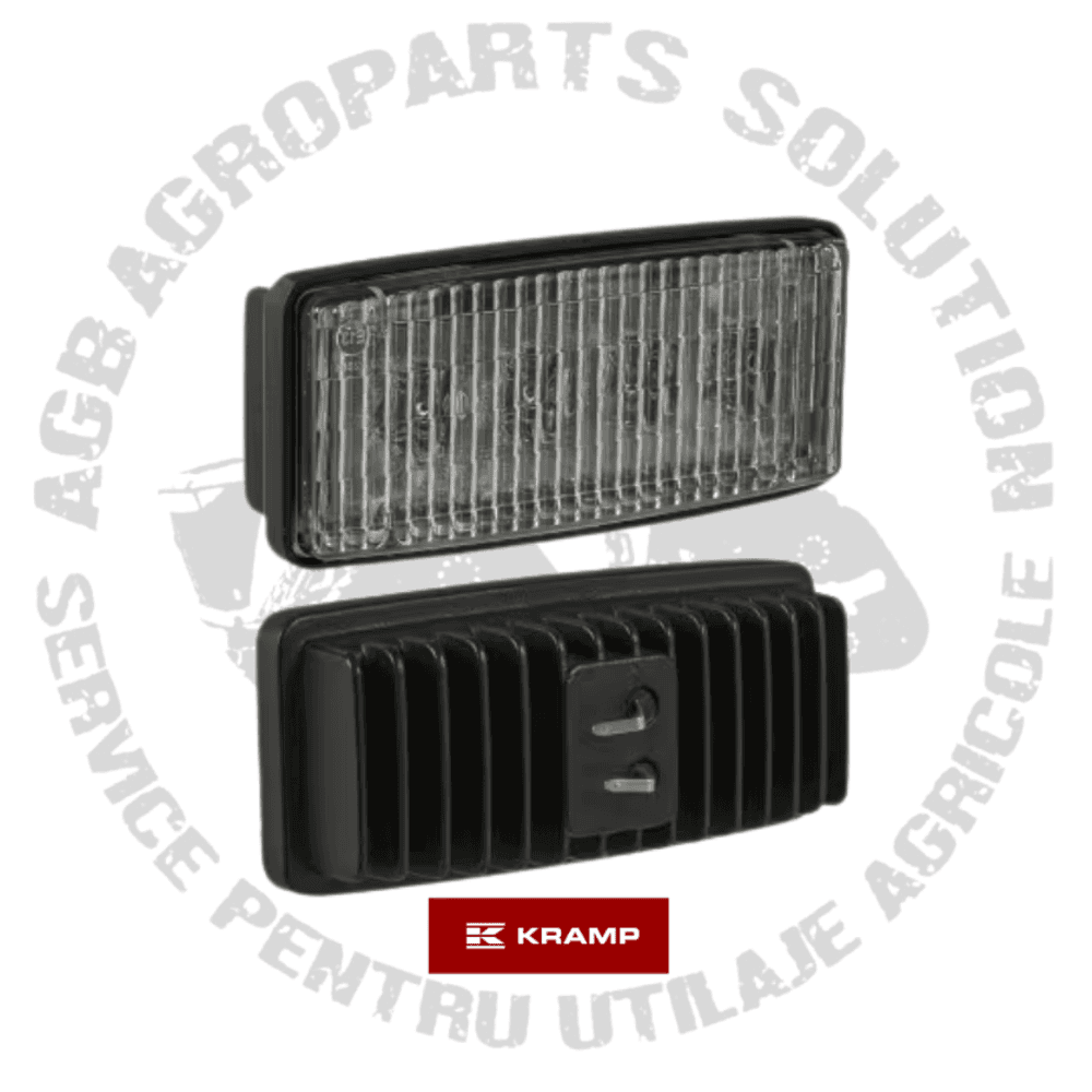 Far lampa de lucru proiector LED plafon fata John Deere KRAMP R161288 RE37450 LA10431