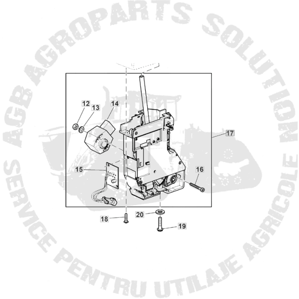 Levier Control AutoPowr IVT AL204860