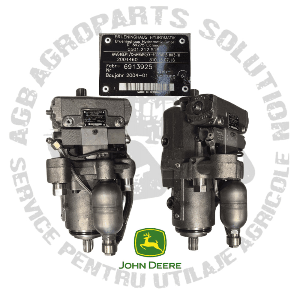 Unitate hidrostatica cutie de viteze John Deere AutoPowr IVT ECCOM 1.8 AL159834 0501212516 2092202026
