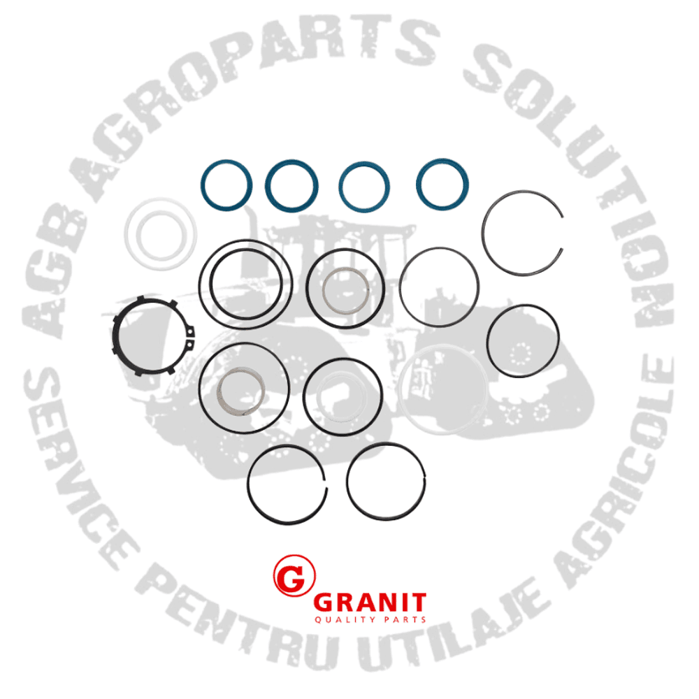 Kit garnituri cilindru directie punte fata ZF 2025 2035 2045 John Deere GRANIT AL166294 AL114016