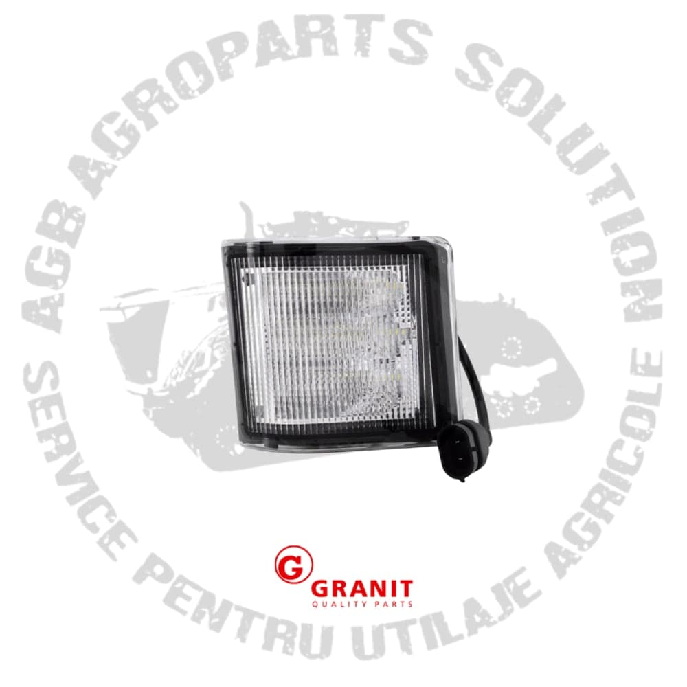 Far lateral stanga capota LED H11 John Deere Granit AL78177