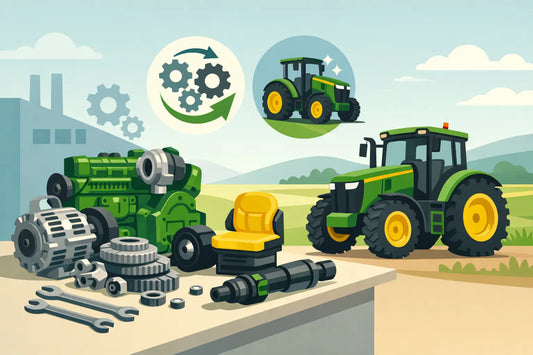 Piese reconditionate John Deere: când merită