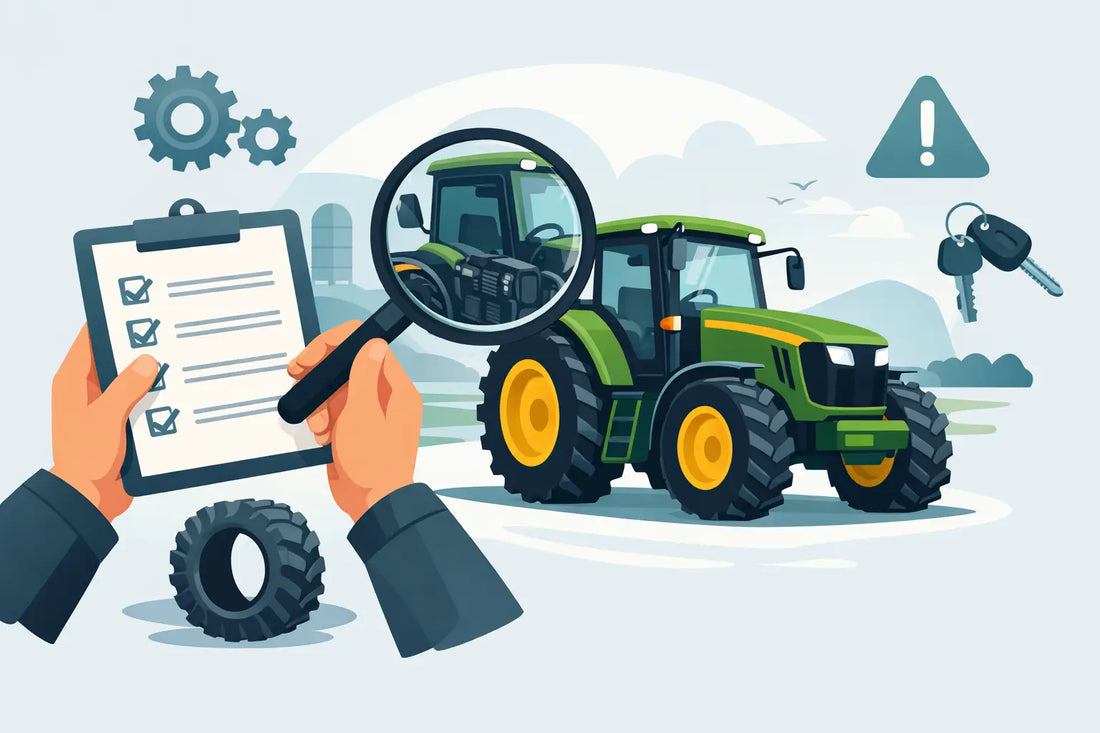 Tractor John Deere second hand: ce verifici