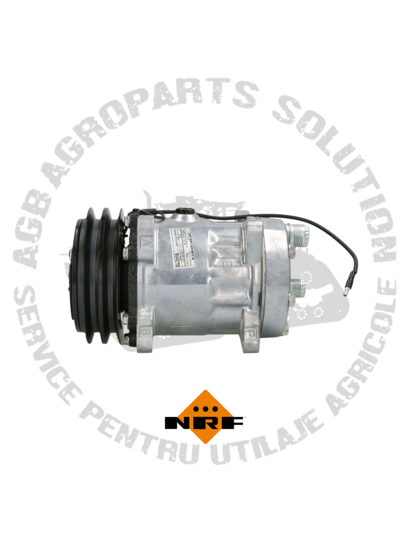 Compresor AC aer conditionat SDF CNH NRF 04437339/10 04437339 84039022 84056429 89831429 89831427 04437339 0443733910 84018077 NRF32131