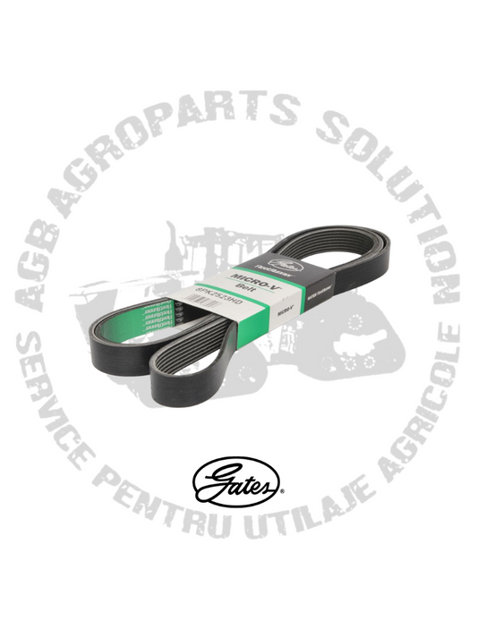Curea John Deere Gates  8PK2523 L114293 R135612 R241746 R265241 T227609 T428848 0285348