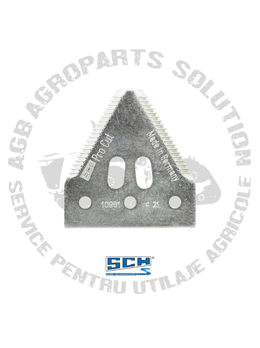 Cutit header John Deere SCHUMACHER Pro Cut 11 dinti zimtat fin AZ41727 AZ47493 H207929 Z93077 1096106