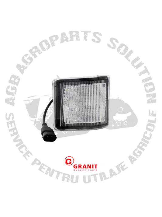 Far lateral dreapta capota LED H11 John Deere Granit AL78178