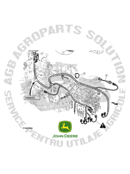 Instalatie electrica transmisie PowrQuad Plus AutoQuad Plus John Deere AL168746