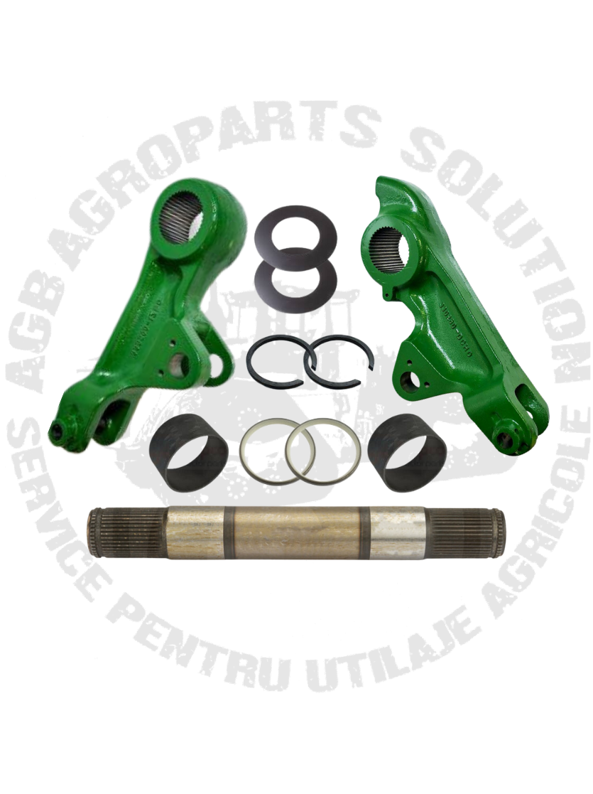 KIT brate ax bucse simeringuri ridicare tiranti John Deere R117816 R117819 R117818 L75840 R117817 R117820 R53658