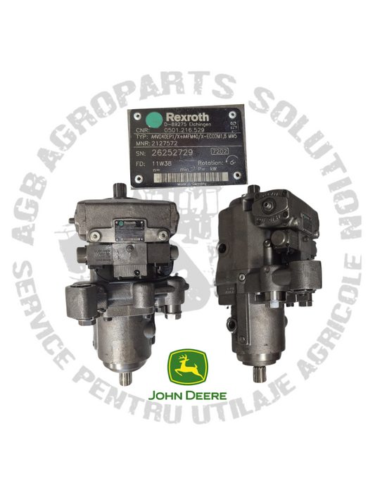 Unitate hidrostatica cutie de viteze John Deere AutoPowr IVT ECCOM 1.8 2.0 AL239426 PG201962 AL208317 0501219636