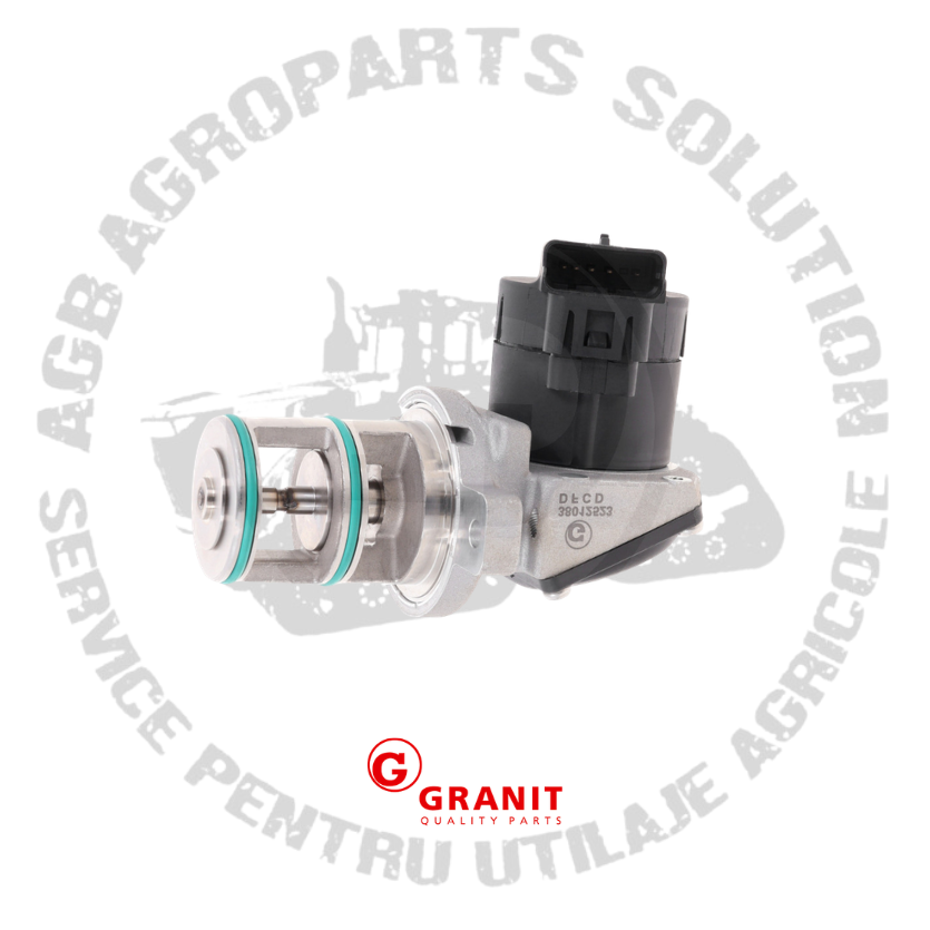 Valva EGR galerie admisie John Deere GRANIT DZ123150 DZ109969 DZ111266 RE543308 RE537142 RE528473 RE532849 RE535293